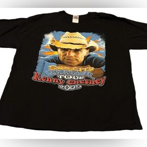 Kenny Chesney Sun City Carnival 2009 Black Concert Tour T Shirt Sz XL